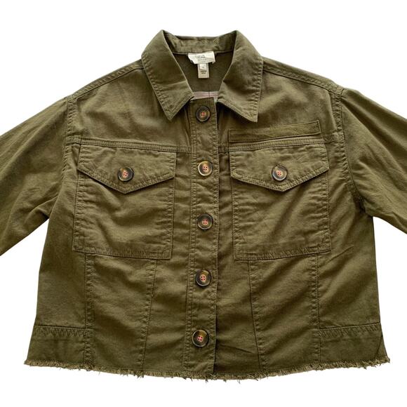 Via Penny Lane Reworked Apparel | Notorious B.I.G. Biggie Graphic Green Jacket - Picture 3 of 9